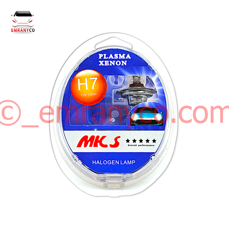 لامپ دو فیش آبی وکیوم MKS - تصویر 1