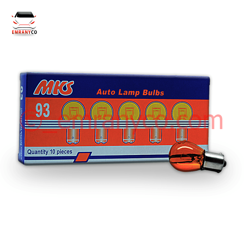لامپ یک کنتاکت نارنجی خار نزدیک MKS - تصویر 1