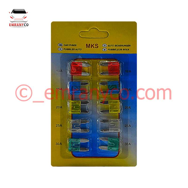 فیوز دو شاخ کارتی MKS - تصویر 1