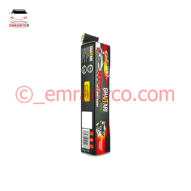 چسب واشر ساز مشکی 30 گرمی GT390 غفاری - تصویر 3