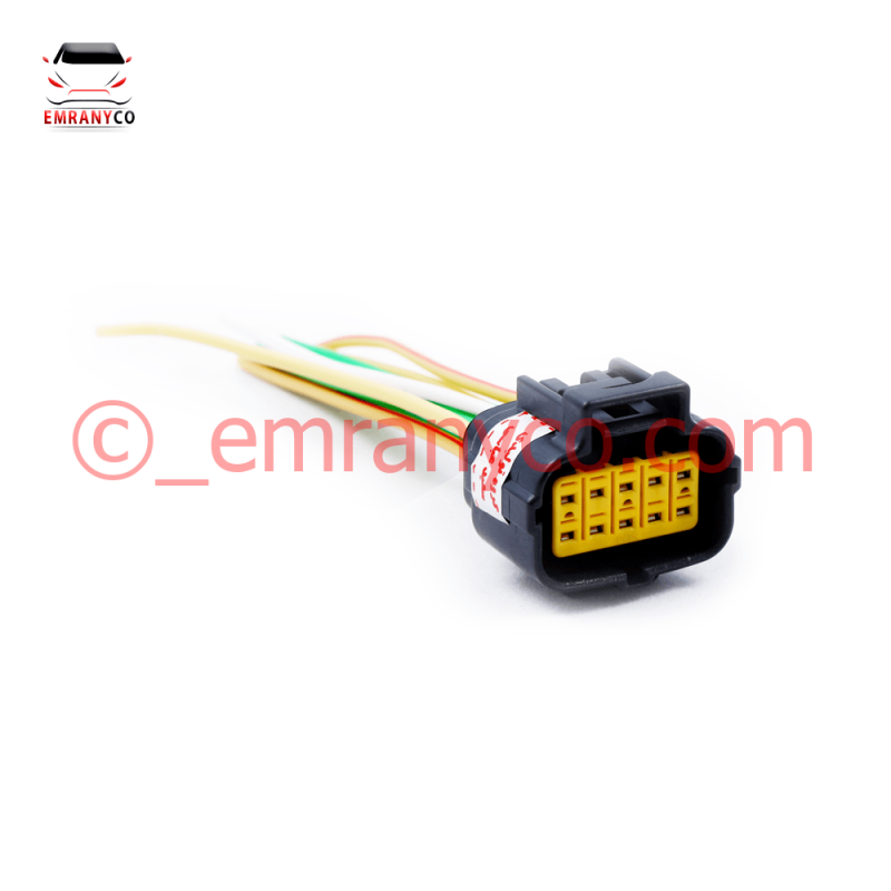 سوکت ده فیش انژکتور و ریل سوخت مادگی و چراغ جلو رانا - تصویر 1
